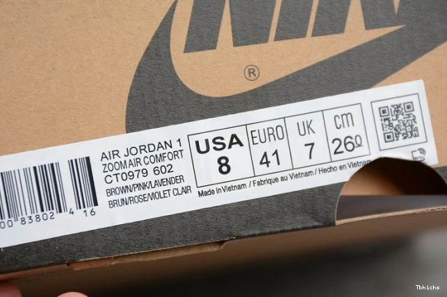 Reps TBK Zoom (W) 1 CT0979-602 Canyon High CMFT Air Jordan Rust 0628